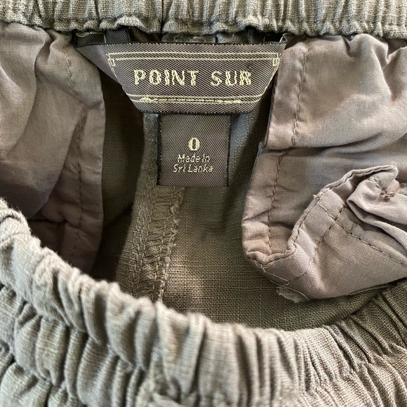 *SOLD* J Crew Point Sur Seaside Linen Jogger Pants - Picture 3 of 6